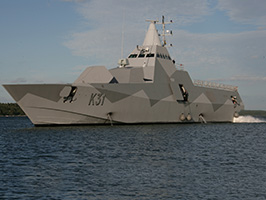 Visby Class stealth ship
